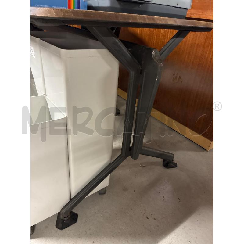 SCRIVANIA UFFICIO OLIVETTI SYNTESIS BBPR 80X160 | Mercatino dell'Usato Teramo 5