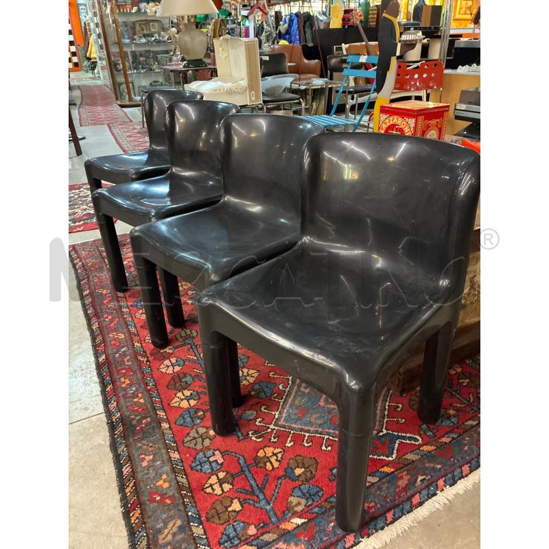 SEDIA KARTELL 4875 CARLO BARTOLI NERA LUCIDA   | Mercatino dell'Usato Teramo 2
