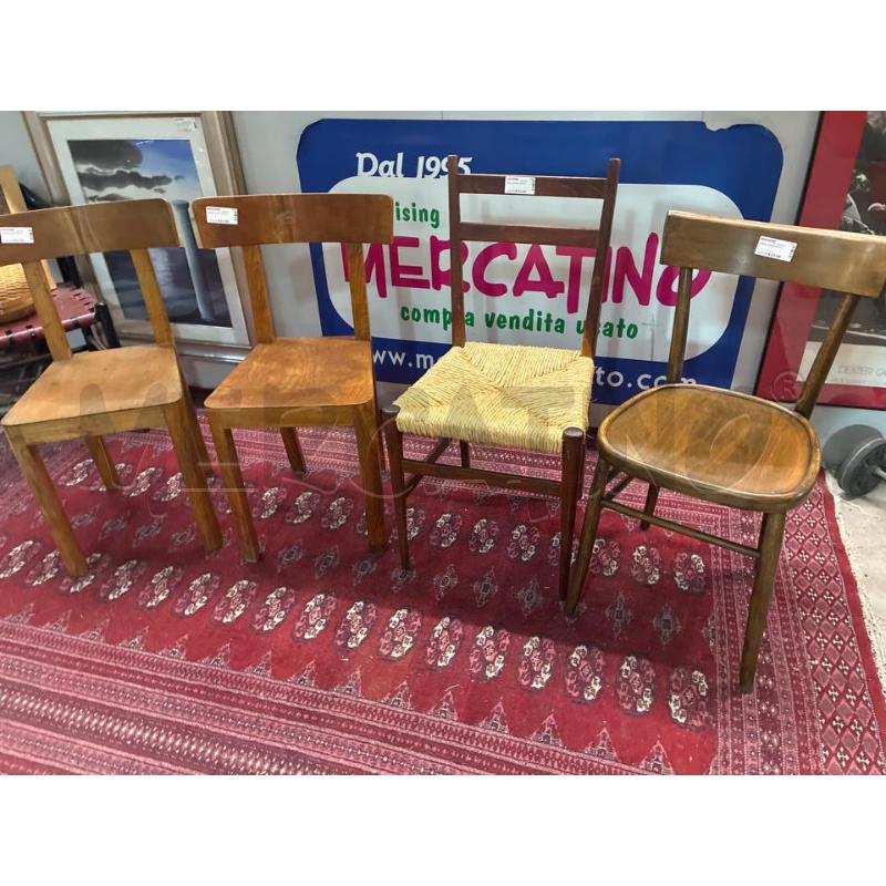 SEDIA LEGNO EPOCA | Mercatino dell'Usato Teramo 4