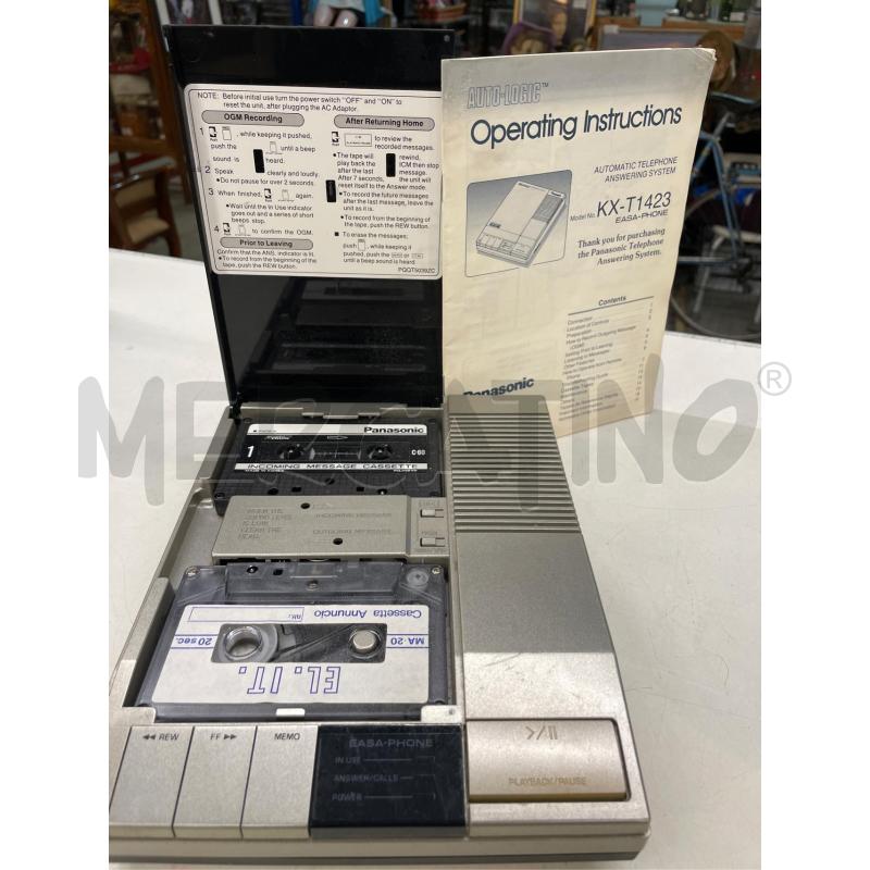 SEGRETERIA TELEFONICA PANASONIC AUTO-LOGIC | Mercatino dell'Usato Teramo 3
