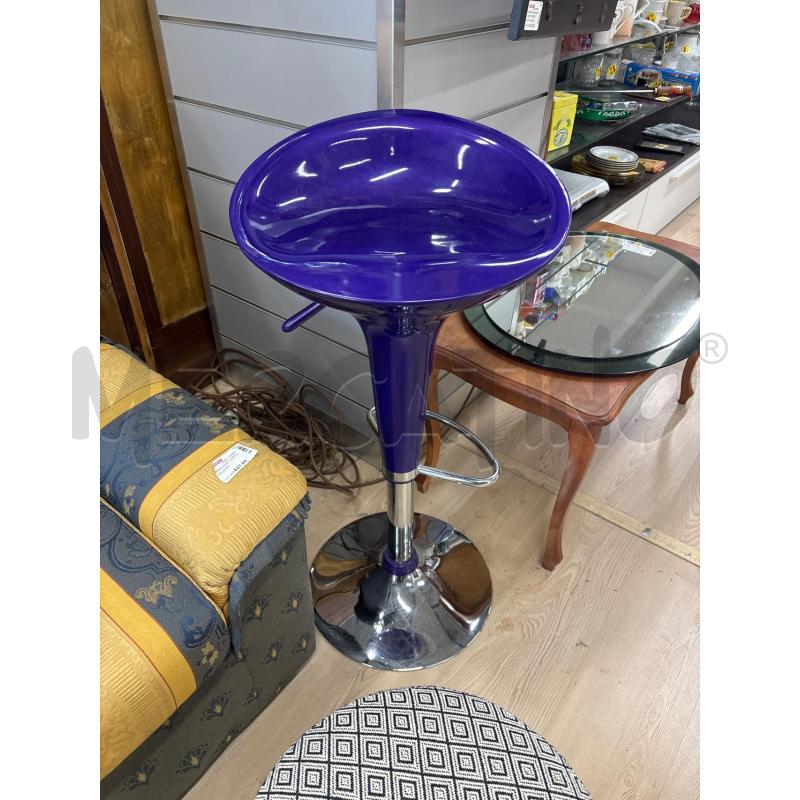 SGABELLO BLU REGOLABILE | Mercatino dell'Usato Teramo 1