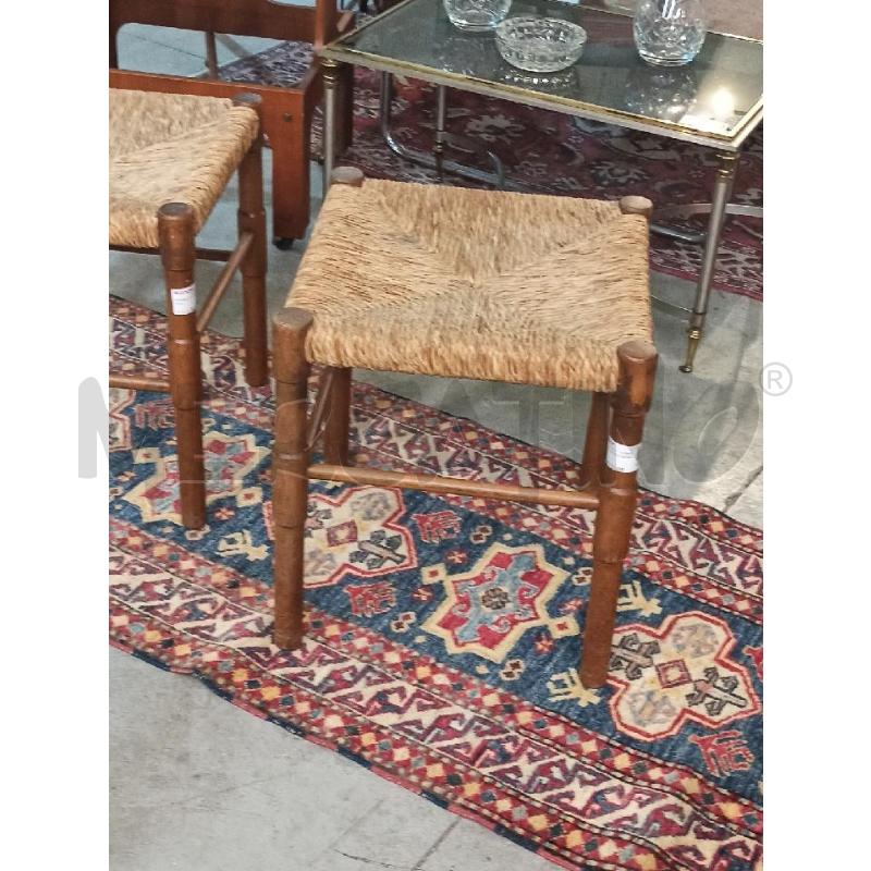 SGABELLO LEGNO IMPAGLIATO | Mercatino dell'Usato Teramo 2