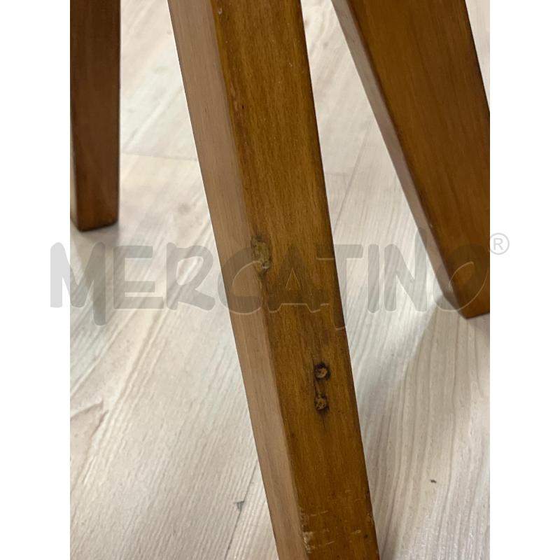 SGABELLO PIANOFORTE TONDO IN LEGNO | Mercatino dell'Usato Teramo 4
