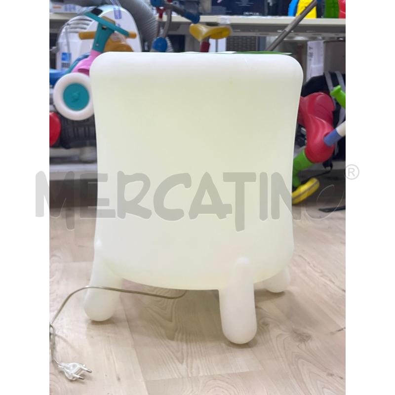 SGABELLO PLASTICA SATINATA ILLUMINATO | Mercatino dell'Usato Teramo 1