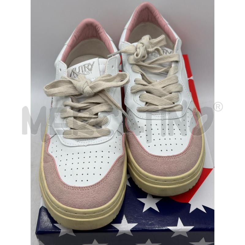 SNEAKERS DONNA AUTRY AULW GS36 BIANCHE E ROSA LOW WOM LEAT | Mercatino dell'Usato Teramo 3