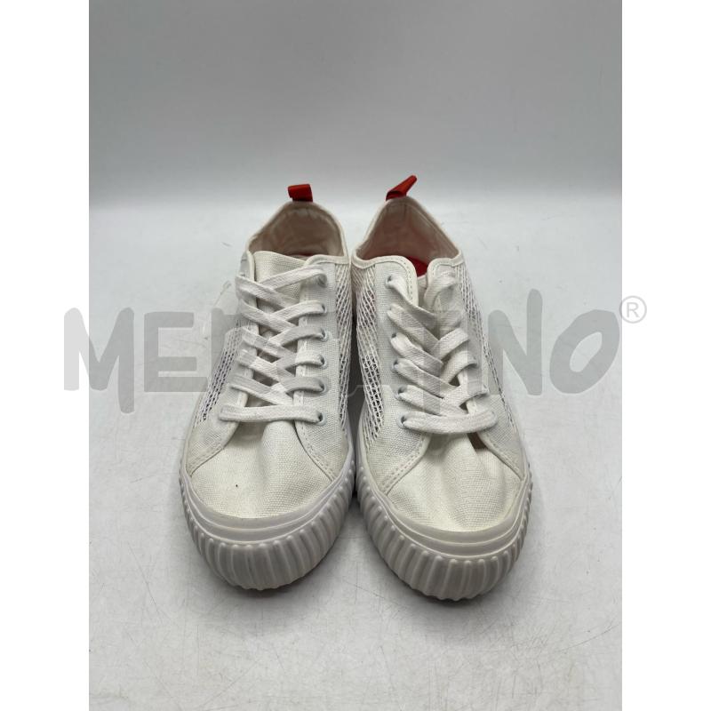 SNEAKERS DONNA HAVAJANAS BIANCHE IN TELA TRAFORATE  | Mercatino dell'Usato Teramo 1