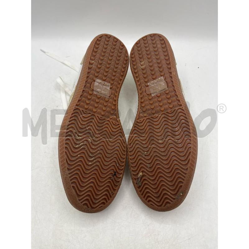 SNEAKERS DONNA LOLA CASADEMUNT TRAFORATE BIANCHE E DORATE | Mercatino dell'Usato Teramo 5
