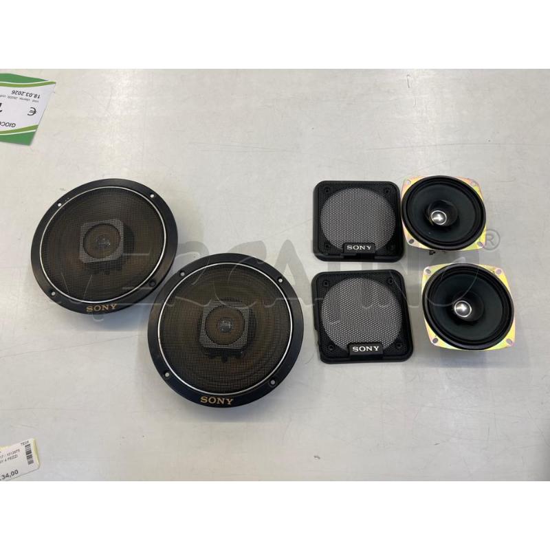 SPEAKER SONY 4 PEZZI DA AUTO | Mercatino dell'Usato Teramo 1