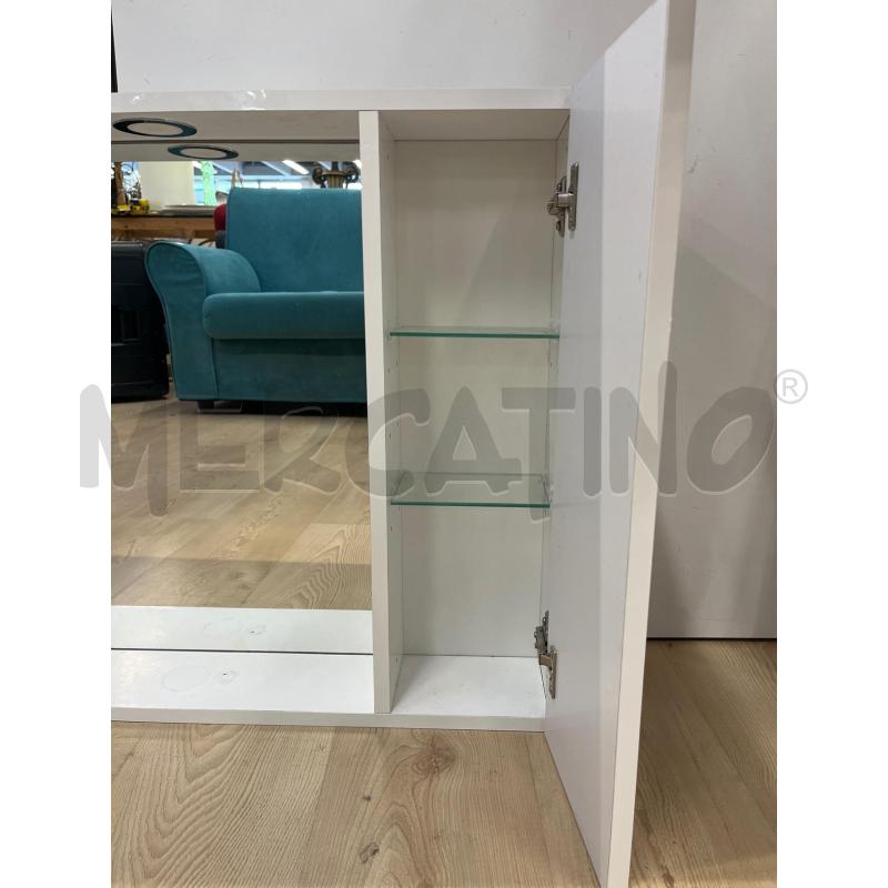 SPECCHIO BAGNO BIANCO 1 SP | Mercatino dell'Usato Teramo 2
