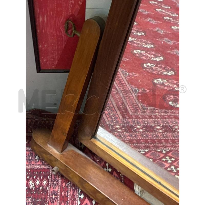 SPECCHIO CORNICE DA COMO' REGOLABILE IN LEGNO | Mercatino dell'Usato Teramo 3