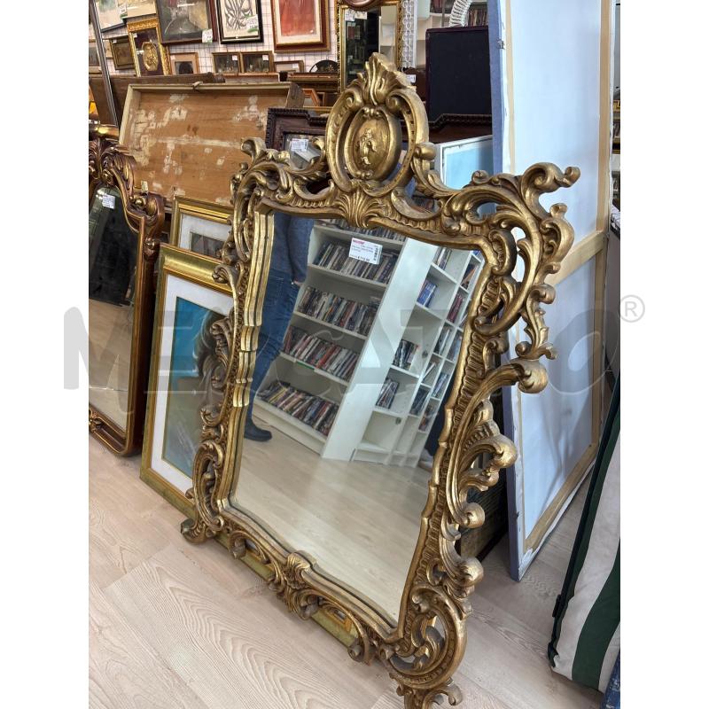 SPECCHIO CORNICE DORATA IN STILE | Mercatino dell'Usato Teramo 1