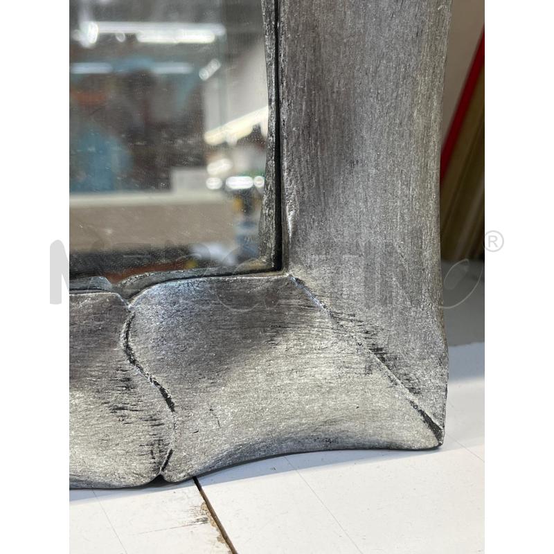 SPECCHIO CORNICE LEGNO ARGENTATA  | Mercatino dell'Usato Teramo 2
