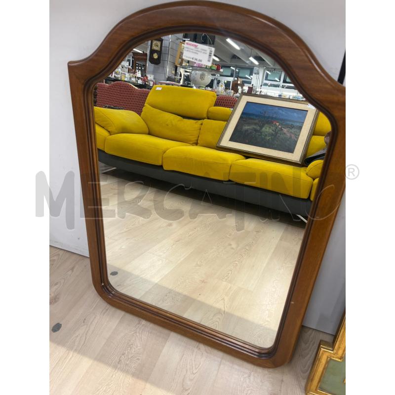 SPECCHIO CORNICE LEGNO ARTE POVERA | Mercatino dell'Usato Teramo 1