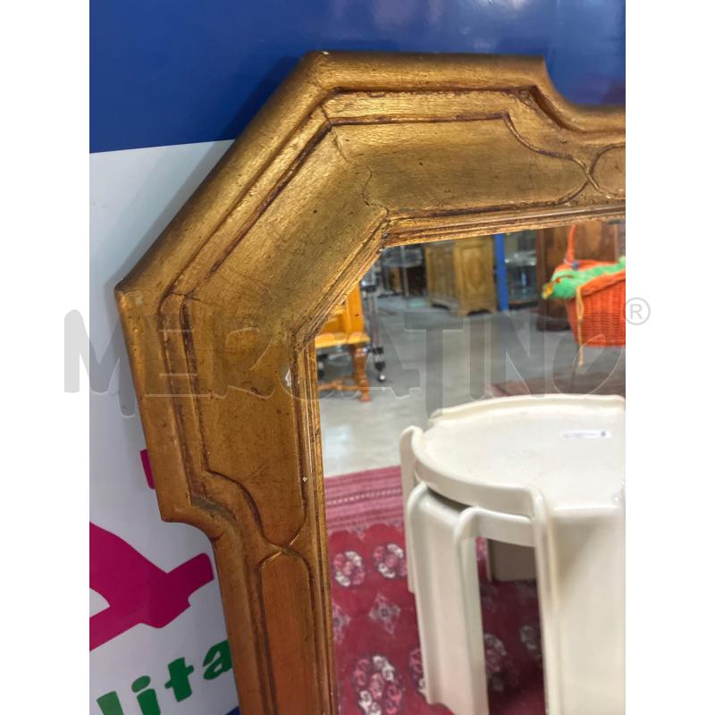 SPECCHIO CORNICE LEGNO DORATA IN STILE | Mercatino dell'Usato Teramo 5