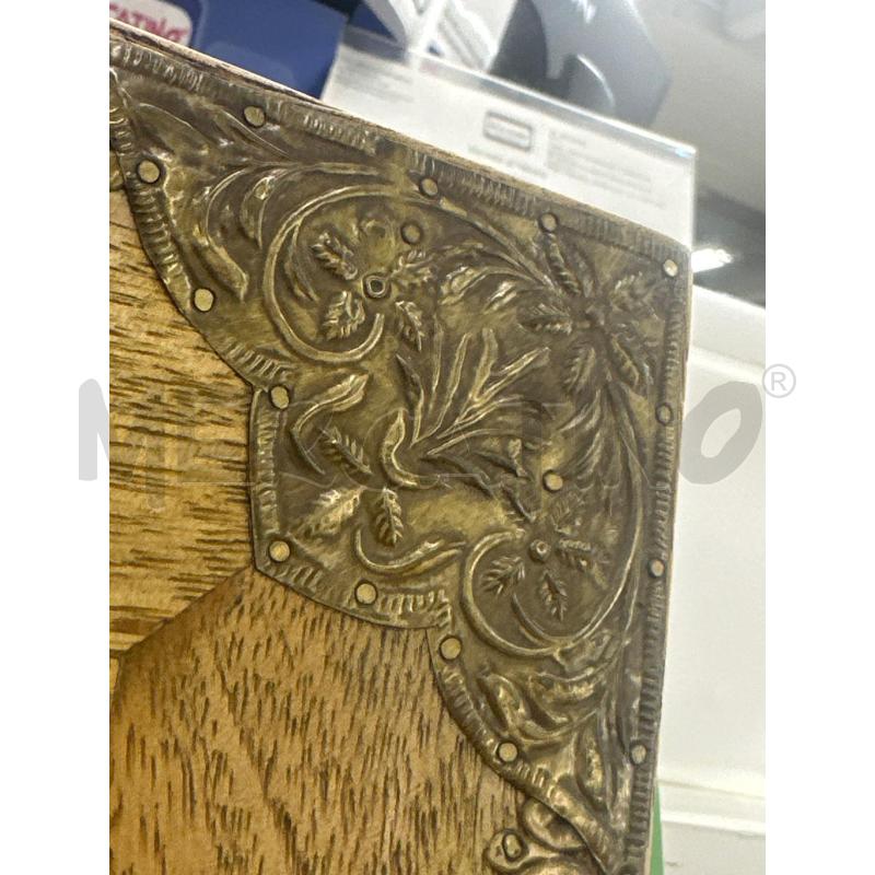 SPECCHIO ETNICO IN LEGNO DI MANGO ARTIGIANALE CORNICE FINITURE METALLO STILE VETRATA DI UNA MOSCHEA | Mercatino dell'Usato Teramo 5