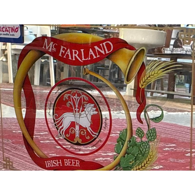 SPECCHIO MC FFARLAND IRISHS BEER VINTAGE DA COLLEZIONE BAR PUB | Mercatino dell'Usato Teramo 3
