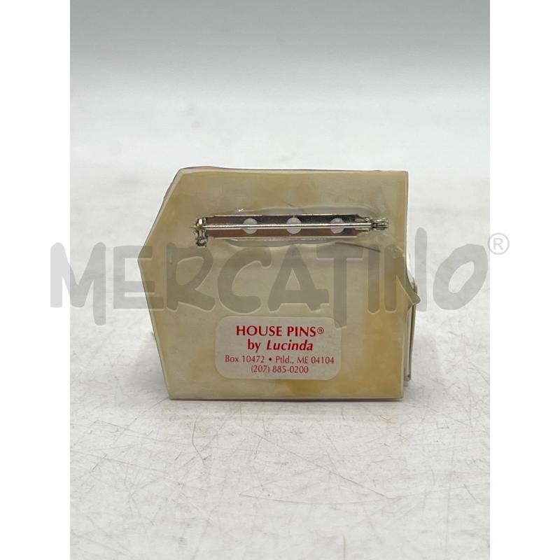SPILLA HOUSE PINS BY LUCINDA CASETTA CON GATTO | Mercatino dell'Usato Teramo 2