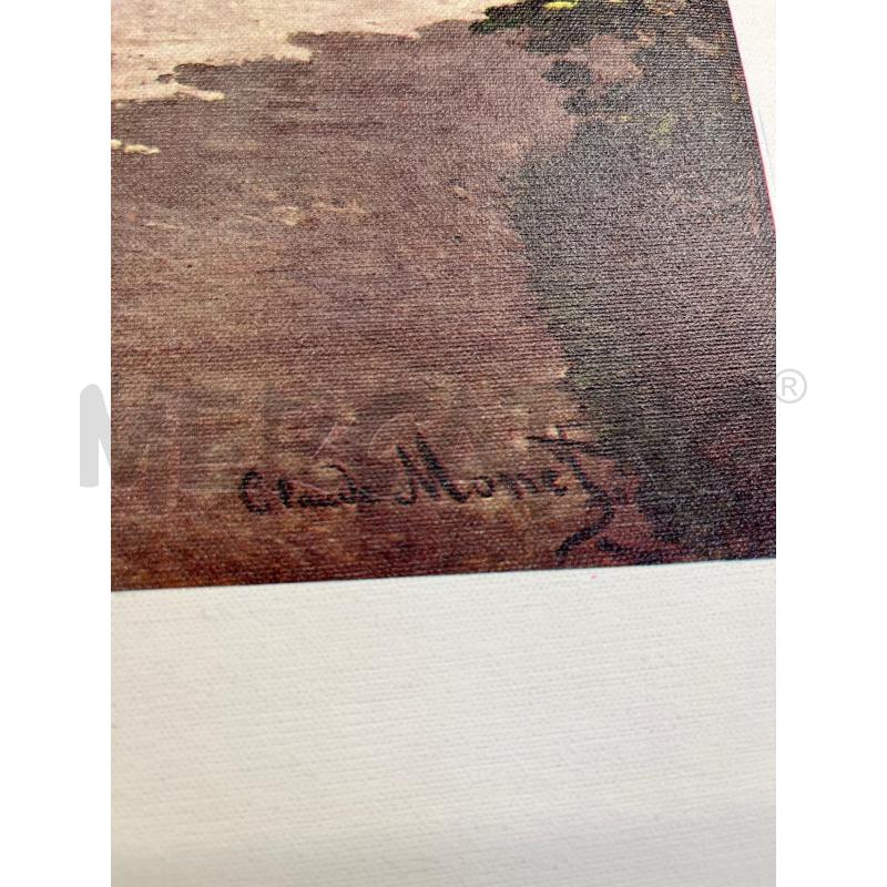 STAMPA CLAUDE MONET SU CANVAS MISURE 50X35 | Mercatino dell'Usato Teramo 4