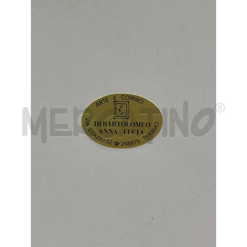 STAMPA COLOSSEO CORNICE IN LEGNO CHIARO 55X42 | Mercatino dell'Usato Teramo 3