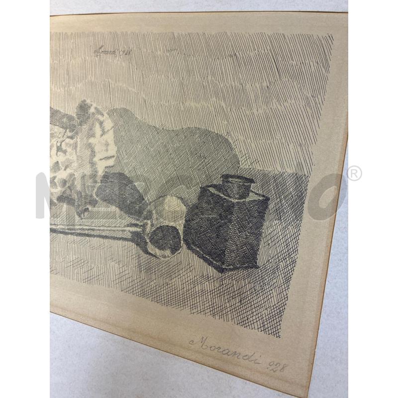 STAMPA GIORGIO MORANDI NATURA MORTA CON CALAMAIO   | Mercatino dell'Usato Teramo 2