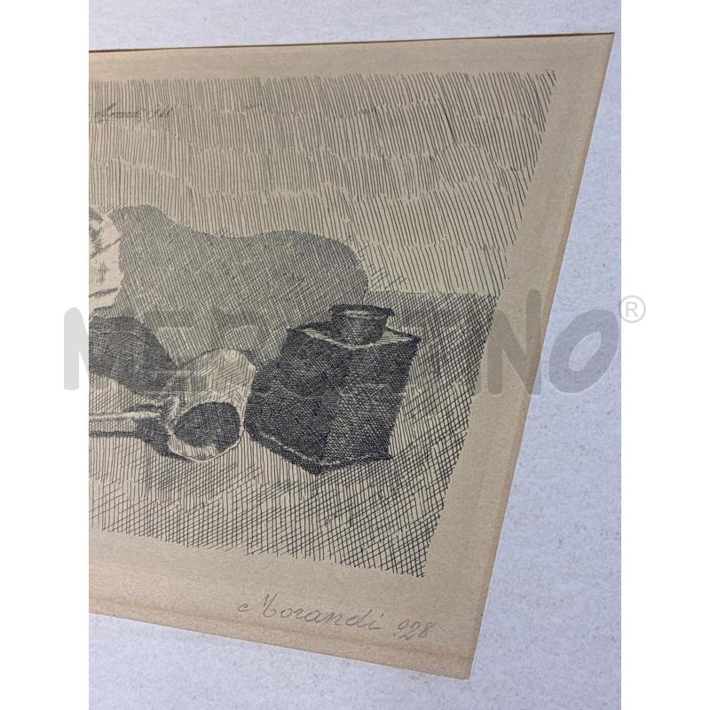 STAMPA GIORGIO MORANDI NATURA MORTA CON CALAMAIO   | Mercatino dell'Usato Teramo 5