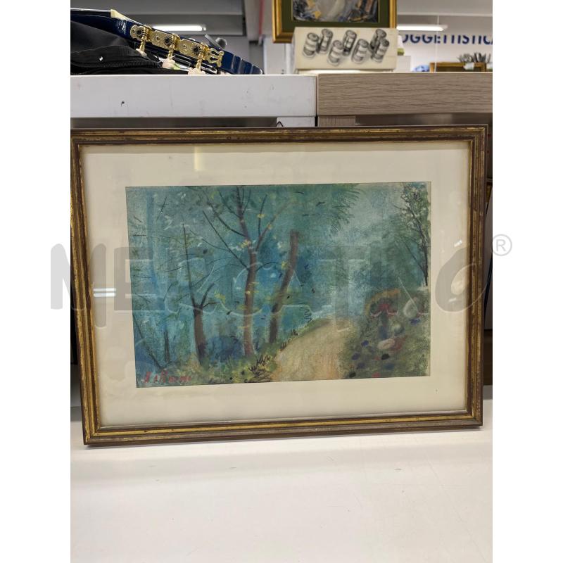 STAMPA QUADRO LEGNO DORATO | Mercatino dell'Usato Teramo 4