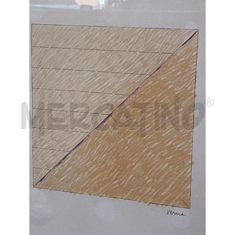 STAMPA VECCHIA VERNA SENZA TITOLO BOLAFFIARTE CORN.ALLUMINIO | Mercatino dell'Usato Teramo 3