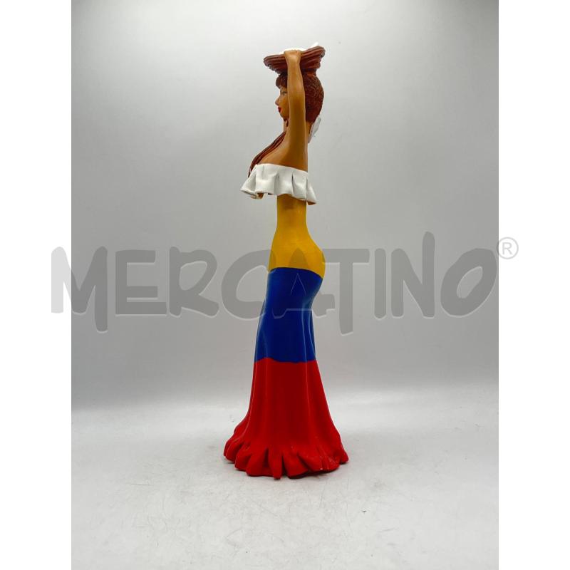 STATUETTA ARTIGIANALE DONNA VENEZUELANA  | Mercatino dell'Usato Teramo 2