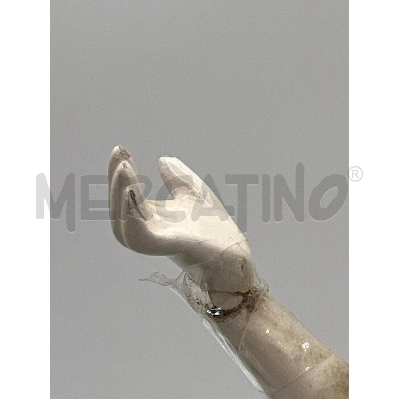 STATUETTA DAMA VESTITO ROSA AZZURRO MANO LESIONE | Mercatino dell'Usato Teramo 4