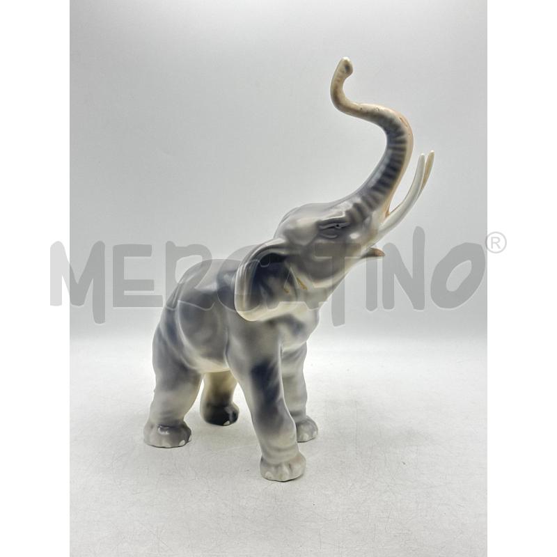 STATUETTA ELEFANTE PORCELLANA ALBA IULIA | Mercatino dell'Usato Teramo 2