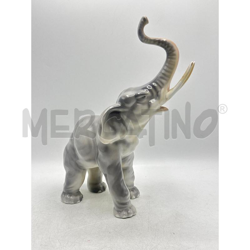 STATUETTA ELEFANTE PORCELLANA ALBA IULIA | Mercatino dell'Usato Teramo 2