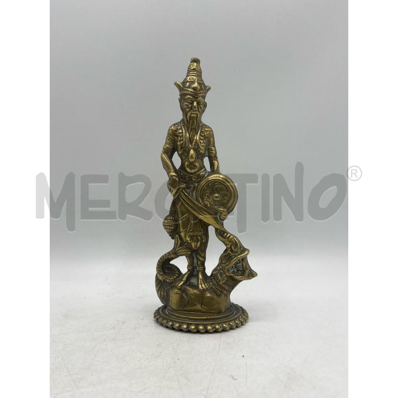 STATUETTA METALLO DORATA T BR | Mercatino dell'Usato Teramo 1