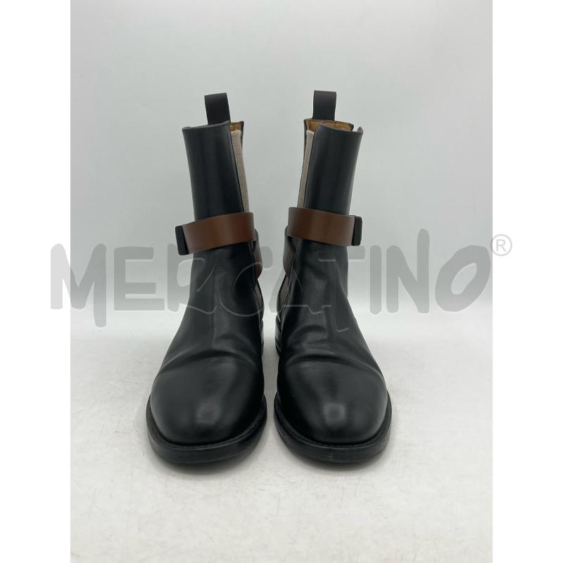 STIVALETTI DONNA ROBERTO FESTA NERI FFIBBIA MARRONE ELASTICO BEIGE | Mercatino dell'Usato Teramo 2