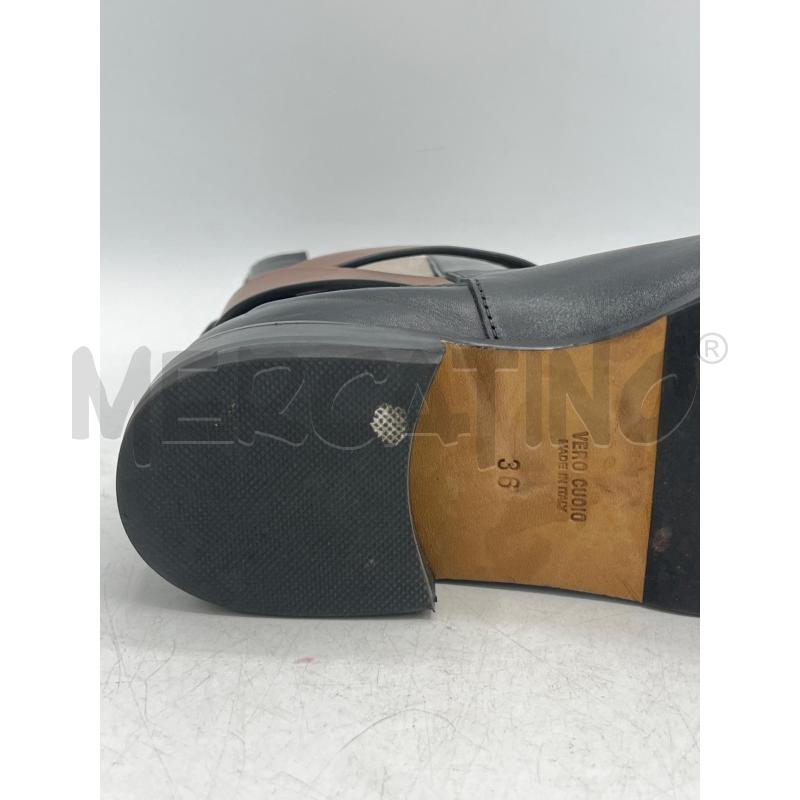 STIVALETTI DONNA ROBERTO FESTA NERI FFIBBIA MARRONE ELASTICO BEIGE | Mercatino dell'Usato Teramo 4