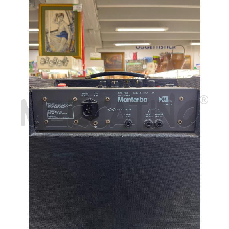 SUBWOOFER MONTARBO AMPLIFICATORE BASSO MOD 164 | Mercatino dell'Usato Teramo 2