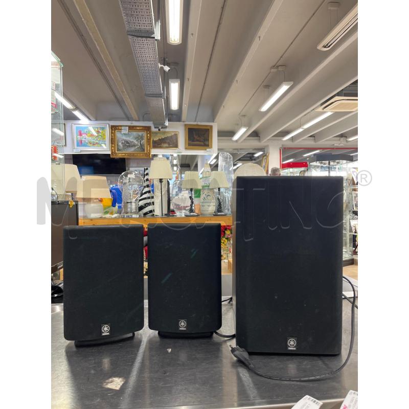 SUBWOOFER + 2 CASSE YAMAHA NS MI03 + SUB  SW P30 | Mercatino dell'Usato Teramo 1