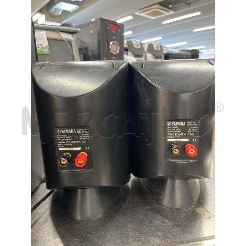 SUBWOOFER + 2 CASSE YAMAHA NS MI03 + SUB  SW P30 | Mercatino dell'Usato Teramo 3