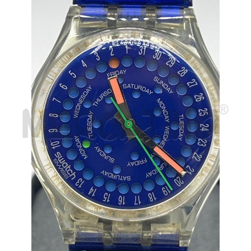 SWATCH BLU ANNI 90 SPIRAL SYSTEM TIMEPIECE LIMITED GK708 | Mercatino dell'Usato Teramo 2