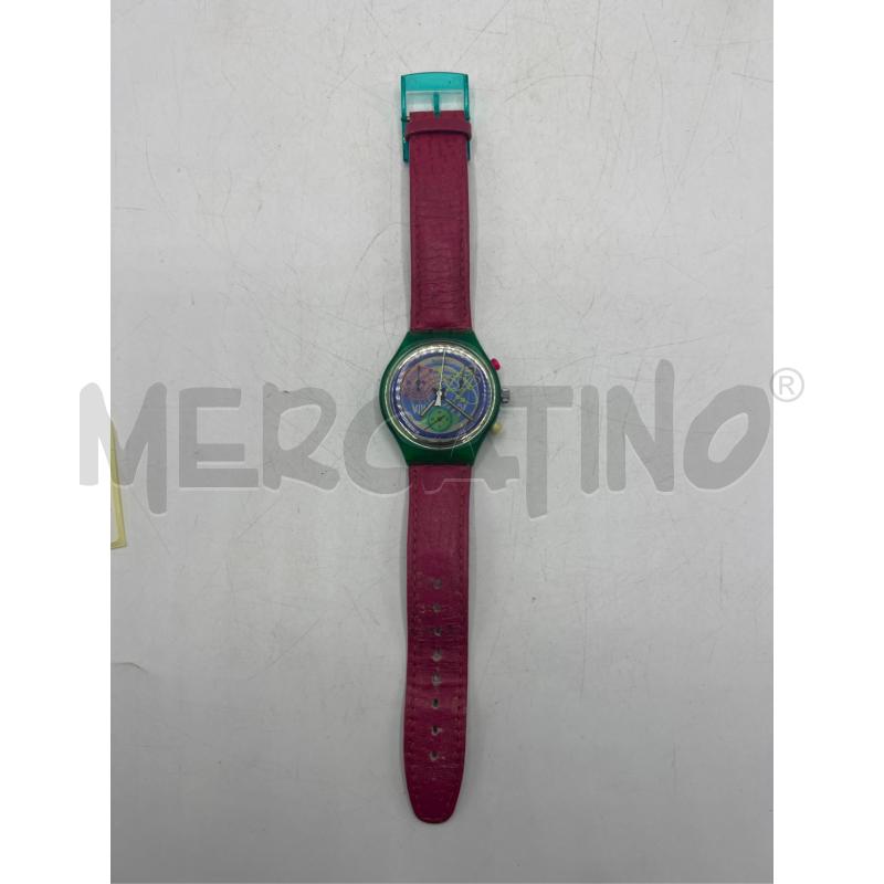 SWATCH CHRONO 1993 SCL103 PINKSPRING VINTAGE - USATO CINT DA RIV | Mercatino dell'Usato Teramo 3