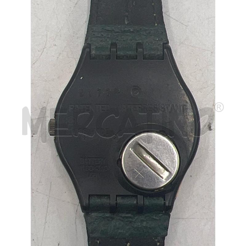 SWATCH GENT 1989 BOCA VERDE GX402 - CINTURINO DA RIV- DA COLLEZIONE - RARO | Mercatino dell'Usato Teramo 2