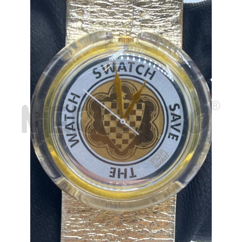 SWATCH POP GUINEVERE PWK169 1992 GOLD  | Mercatino dell'Usato Teramo 2
