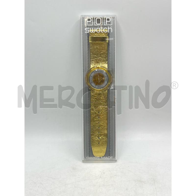 SWATCH POP GUINEVERE PWK169 1992 GOLD + SCATOLA | Mercatino dell'Usato Teramo 1