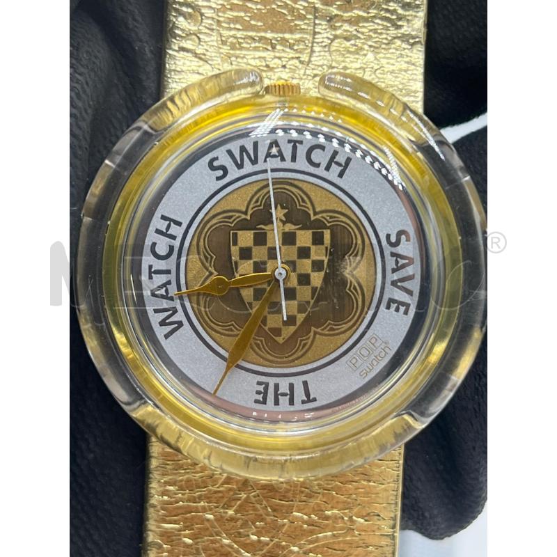 SWATCH POP GUINEVERE PWK169 1992 GOLD + SCATOLA | Mercatino dell'Usato Teramo 2