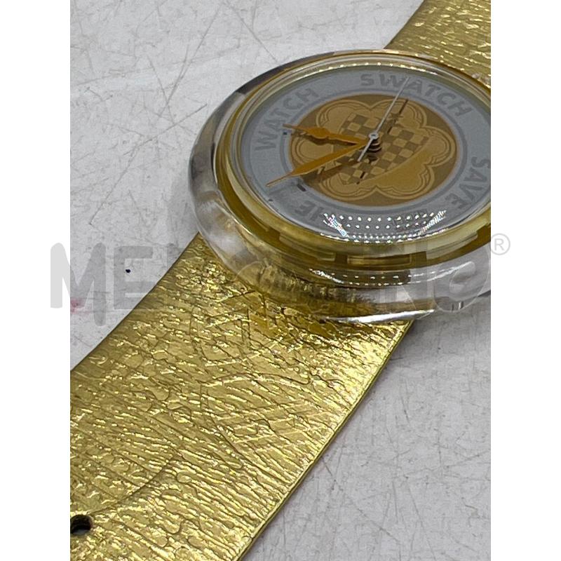 SWATCH POP GUINEVERE PWK169 1992 GOLD + SCATOLA | Mercatino dell'Usato Teramo 4