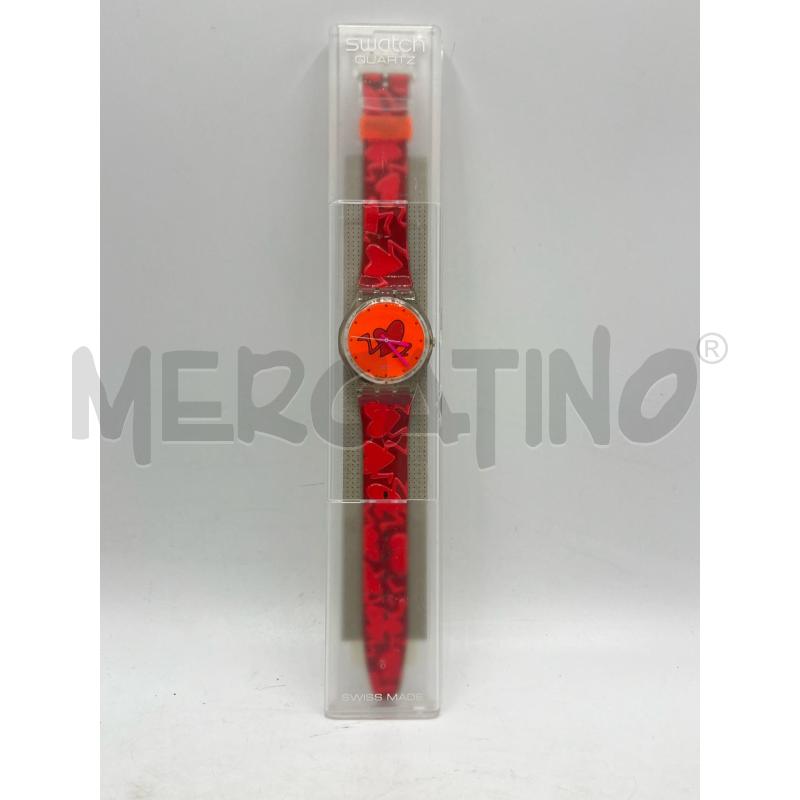 SWATCH POUNDING HEART 1997 GK237 NEW BATTERY | Mercatino dell'Usato Teramo 1