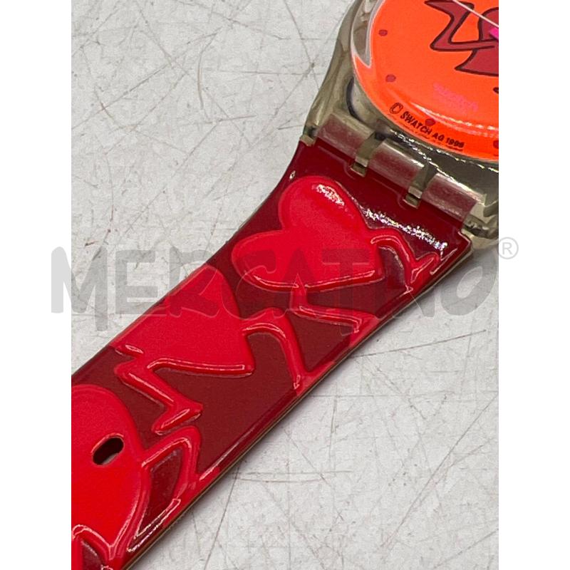 SWATCH POUNDING HEART 1997 GK237 NEW BATTERY | Mercatino dell'Usato Teramo 3