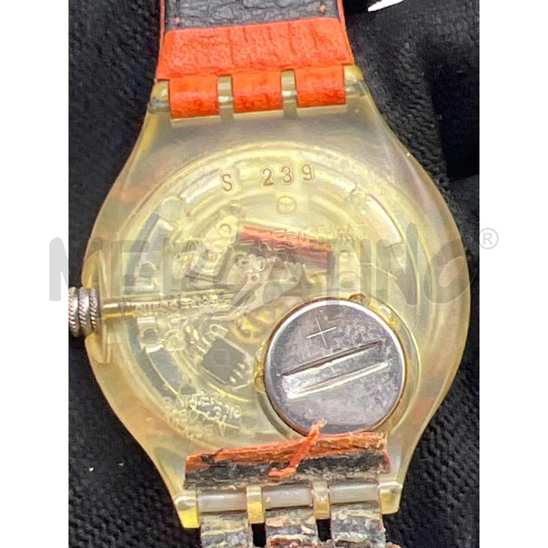 SWATCH SCUBA DIVING 200MT DA COLLEZIONE ARANCIO 1993  | Mercatino dell'Usato Teramo 3