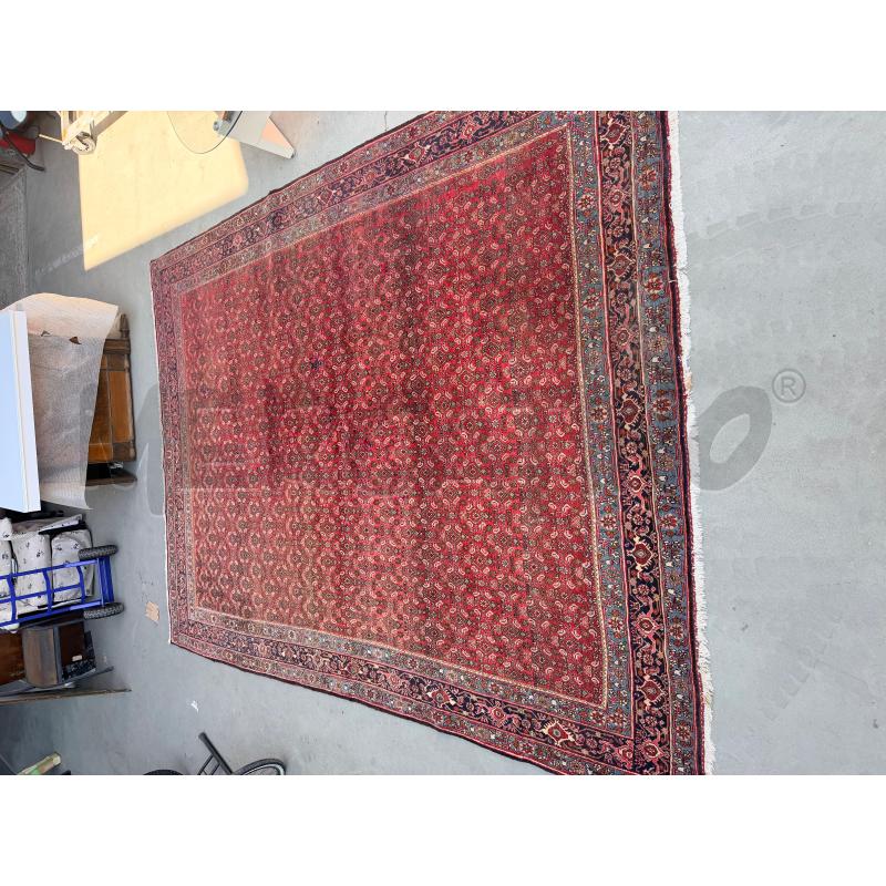 TAPPETO BIDJAR IRAN ORIENTALE 255X345 CM TONI ROSSI E AZZURRI | Mercatino dell'Usato Teramo 1