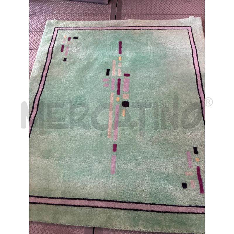 TAPPETO DESIGN MODERNO TONI VERDI | Mercatino dell'Usato Teramo 2