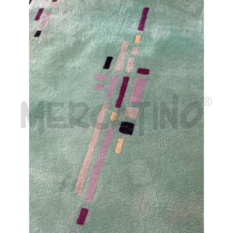 TAPPETO DESIGN MODERNO TONI VERDI | Mercatino dell'Usato Teramo 4